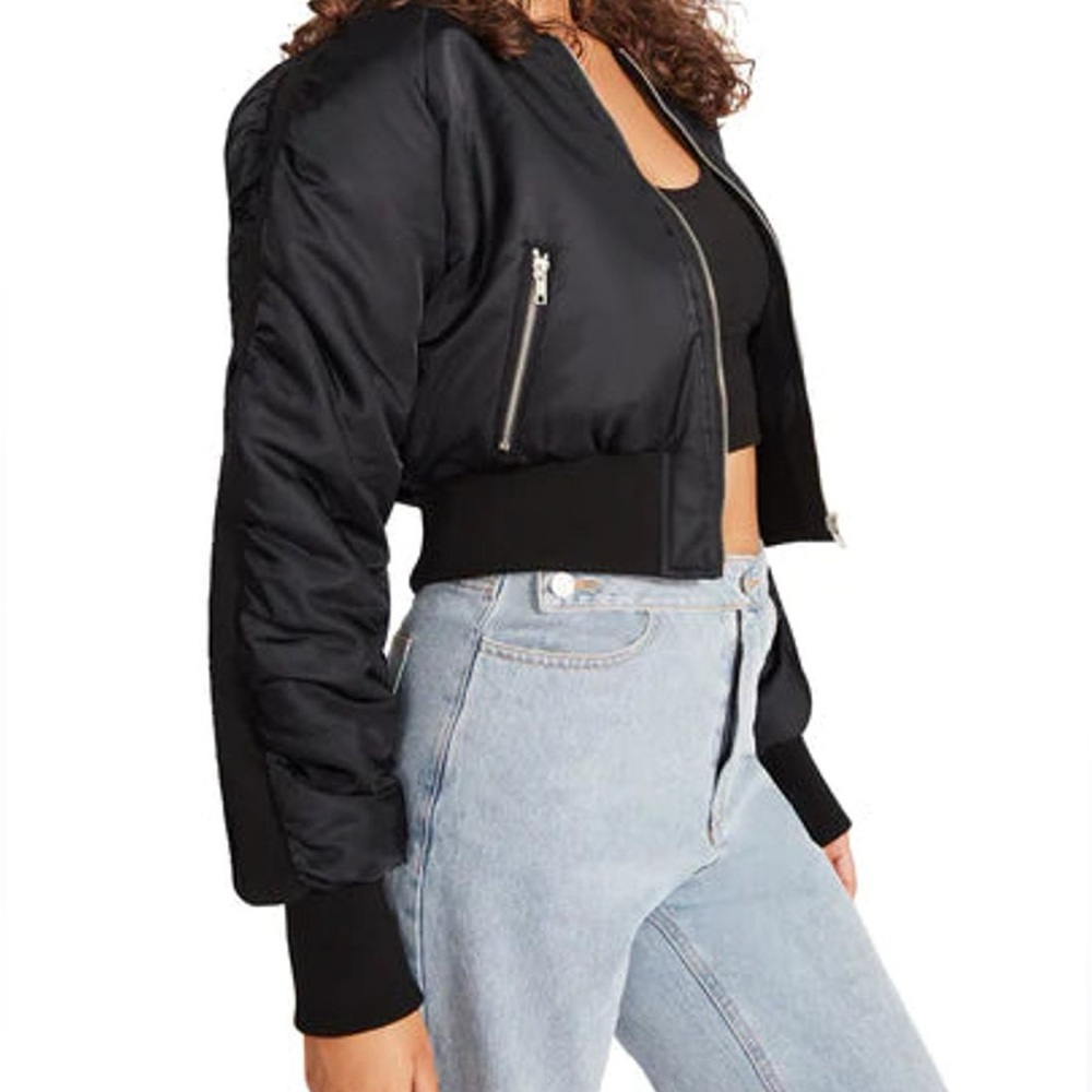 Steve Madden Eva Jacket - Black - Size XS
